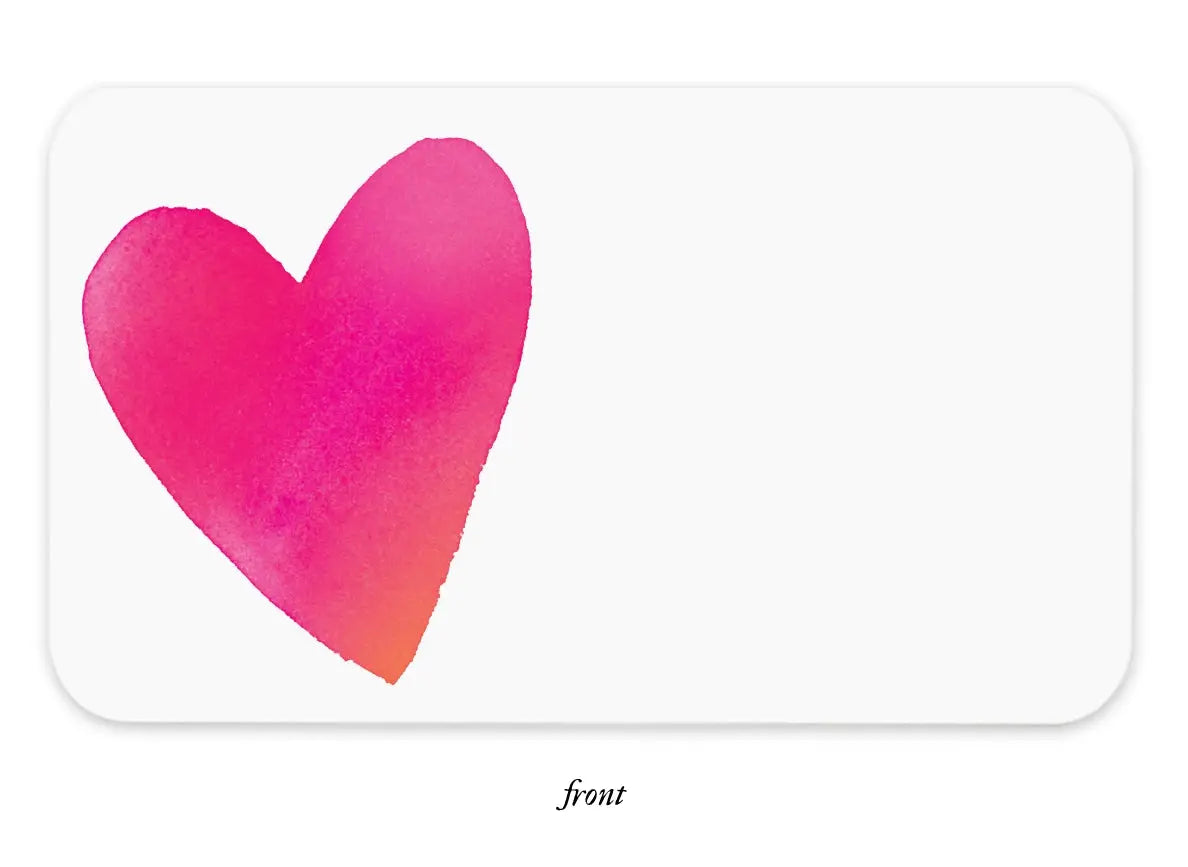 Big Heart Set of 85 Little Notes® - E. Frances Paper E. Frances Paper