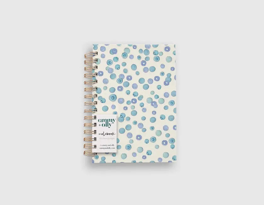 Blueberries Notebook - Emmy + Olly - The Woods Maine