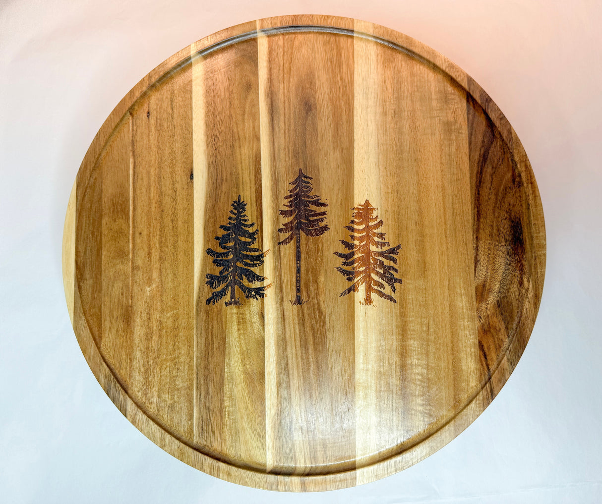 Three Pines® Handcrafted Wood Charger by The Woods Maine