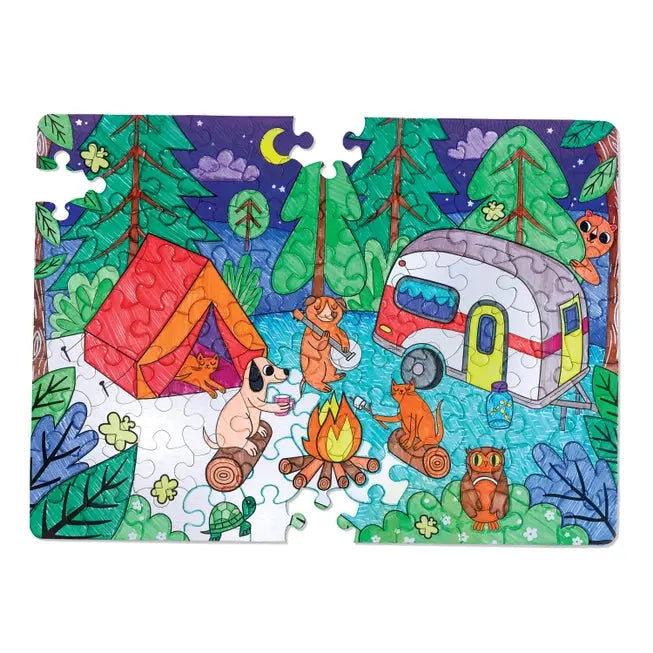 Color By Number Camping Kit- Faber-Castell - The Woods Maine