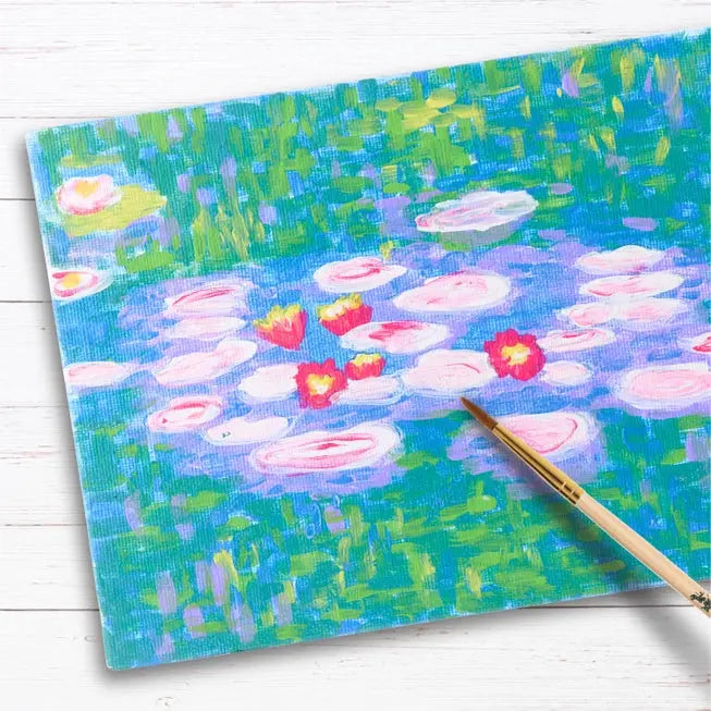 Color By Number Water Lillies Kit- Faber-Castell - The Woods Maine