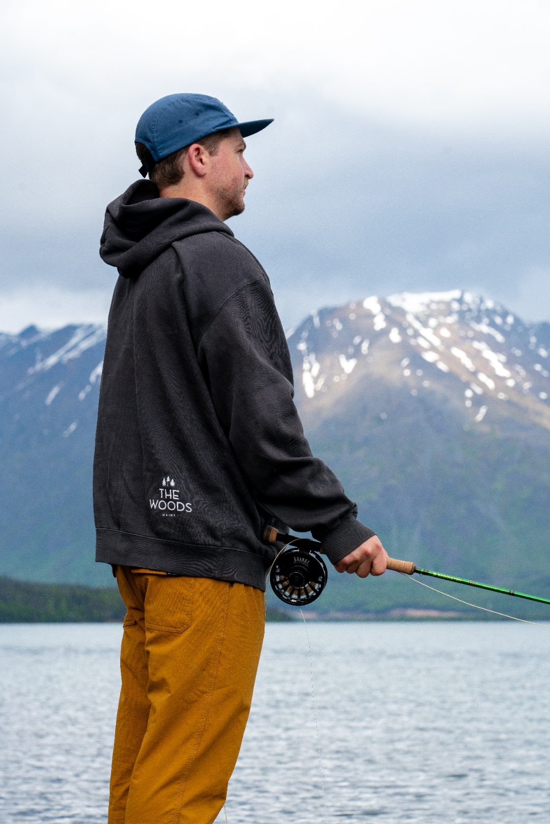 Three Pines® Midweight Relaxed Fit Hooded Maine Sweatshirt ( 2 colors available)