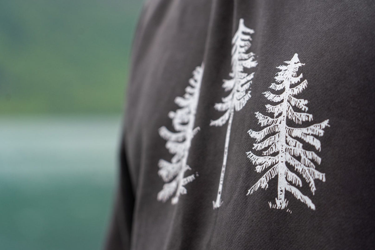 Three Pines® Midweight Relaxed Fit Hooded Maine Sweatshirt ( 2 colors available)