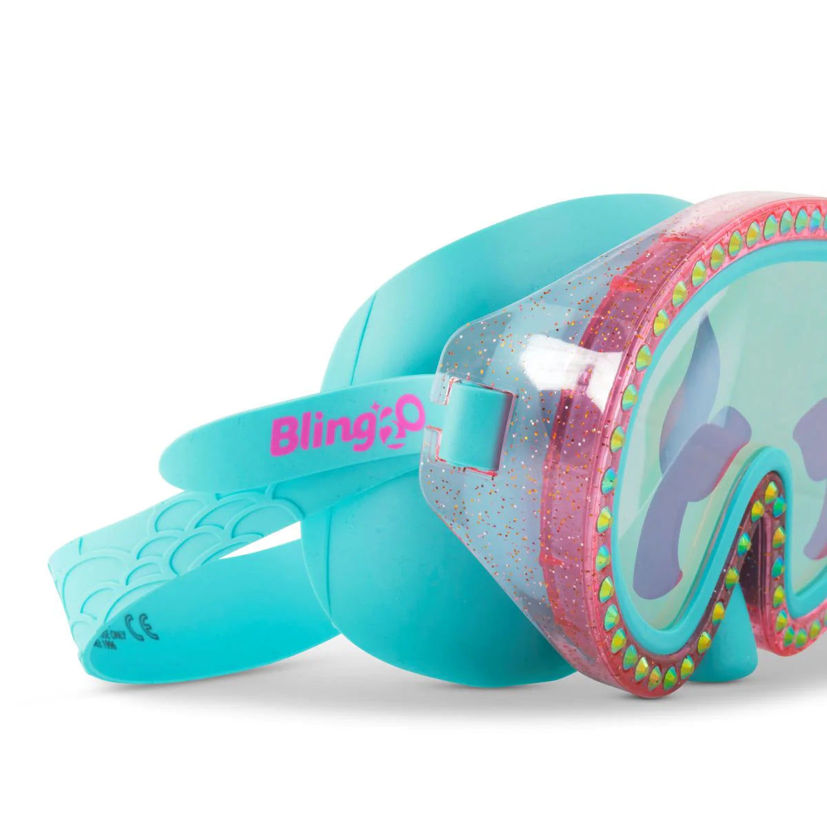 Blue Sea Mermaid Kids' Swim Mask - Bling2o