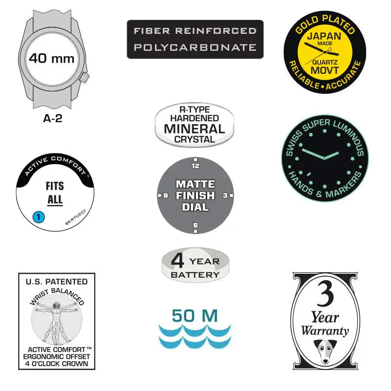 DX3® Field Watch™ - MH Bertucci - The Woods Maine