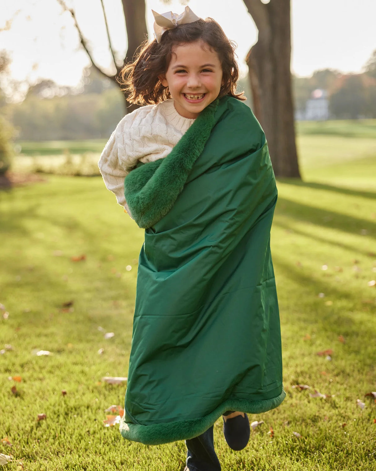 The Woods Maine® All Weather Luxe Faux Fur Lap Blanket