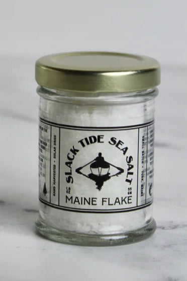 Maine Flake Finishing Salt- Slack Tide Maine
