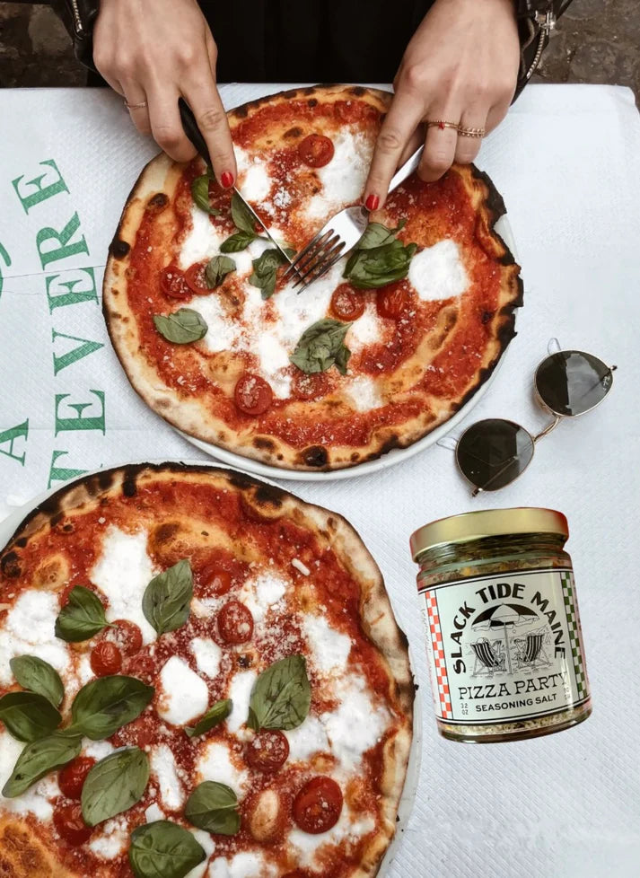 Pizza Party! Pizza Seasoning Sea Salt - Slack Tide Maine
