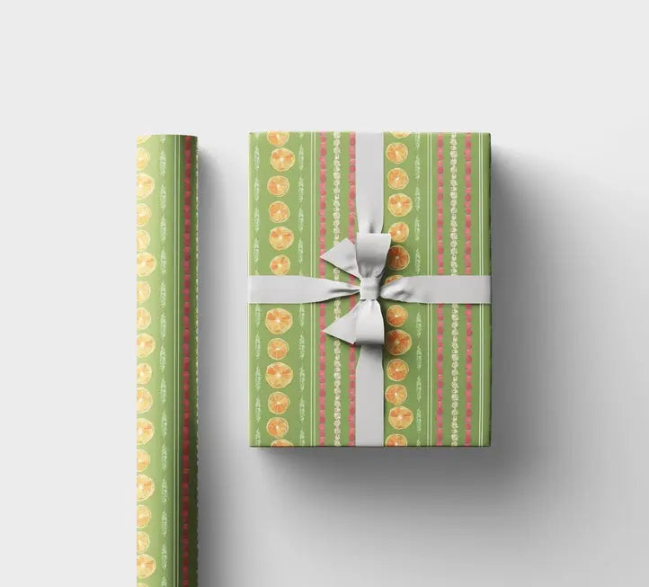 Garland Gift Wrap - Emmy + Olly - The Woods Maine