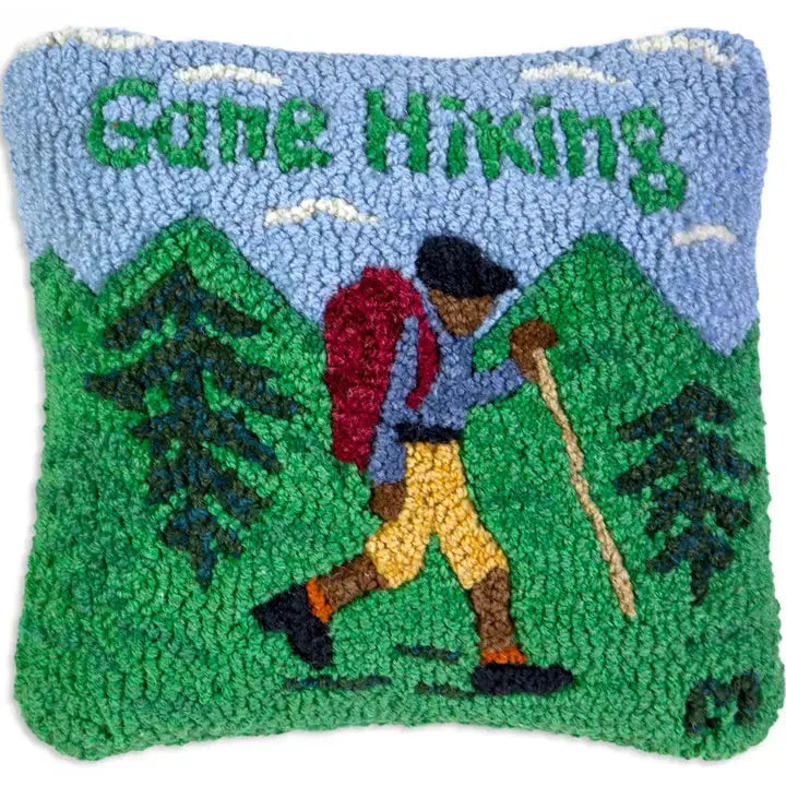 Gone Hiking Pillow - Chandler 4 Corners - The Woods Maine