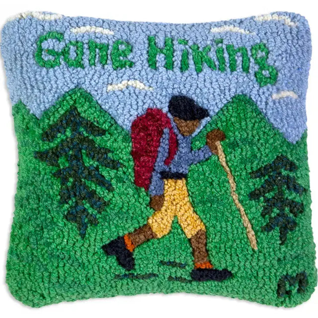 Gone Hiking Pillow - Chandler 4 Corners - The Woods Maine
