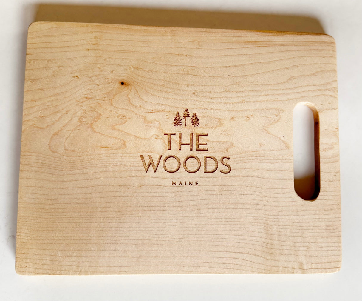 The Woods Maine: Three Pines® Large Maple Cutting Board