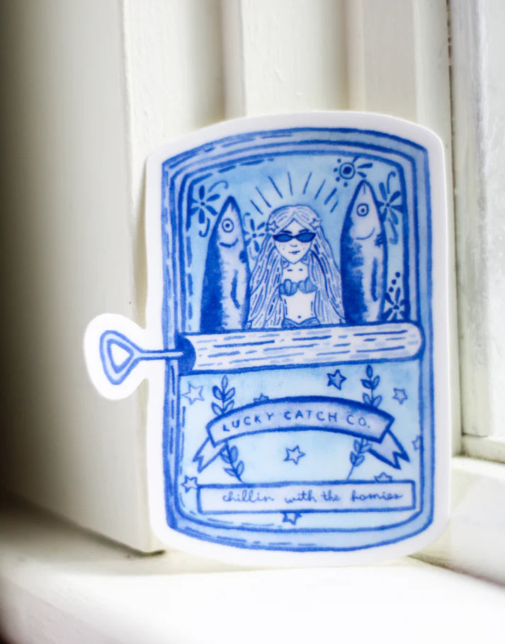 Chillin' with the Homies Mermaid Sticker - S&D