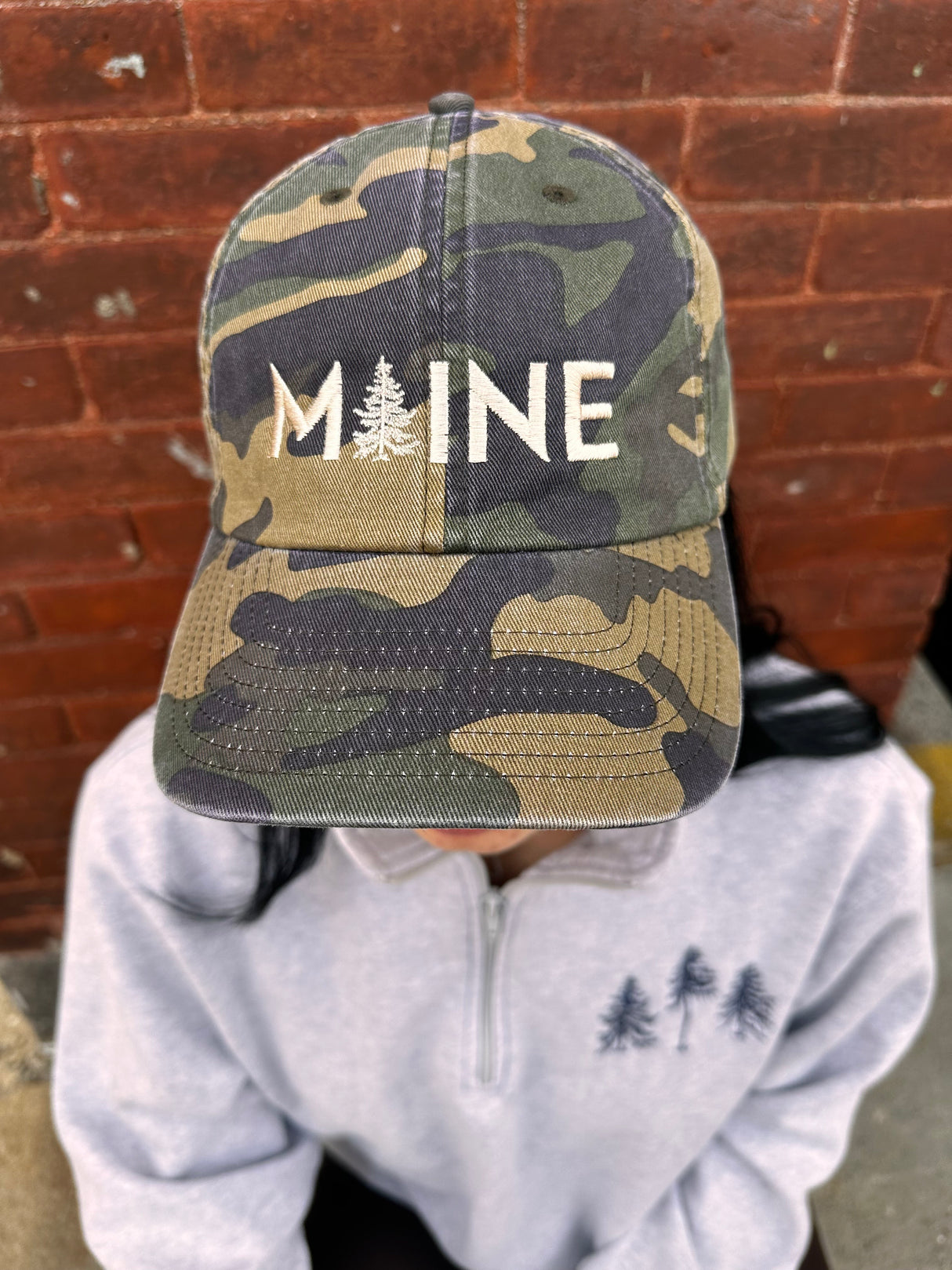 My Maine Camouflage Baseball Hat by The Woods Maine®