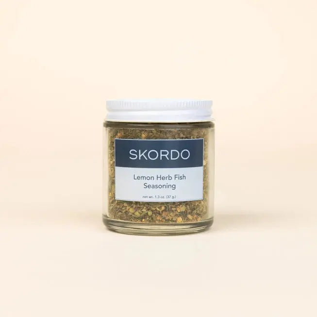 Lemon Herb Fish Seasoning - SKORDO - The Woods Maine