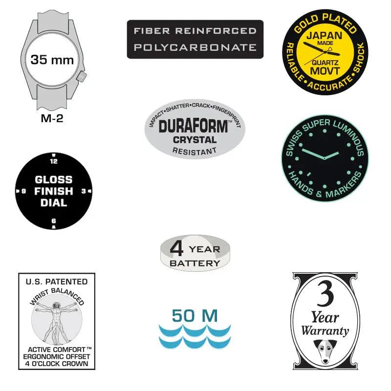 M-2RA Women's Field™ Watch - MH Bertucci - The Woods Maine