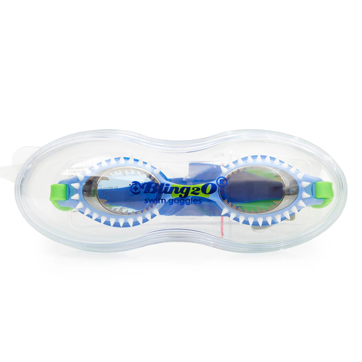 Tiger Shark Fish N Chips Kids' Swim Goggles - Bling2o