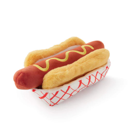 Hot Dog Interactive Snuffle Dog Toy - The Foggy Dog
