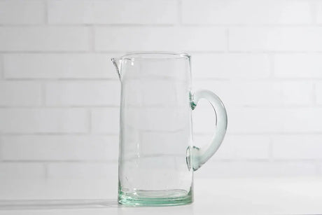 Moroccan Glass Pitcher - Verve Culture - The Woods Maine