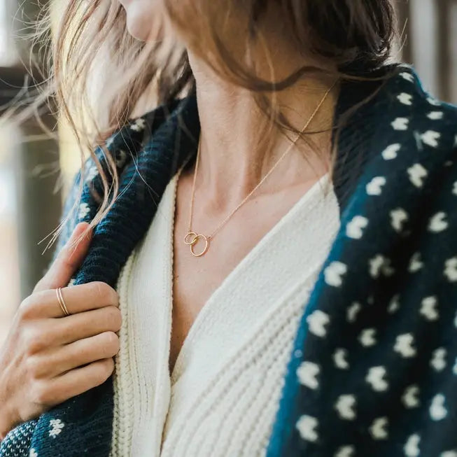 Mother Gold Necklace - Becoming Jewelry - The Woods Maine