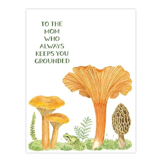 Mushroom Mothers Day Card - Yardia - The Woods Maine