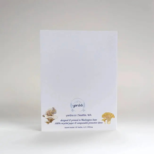 Mushroom Mothers Day Card - Yardia - The Woods Maine