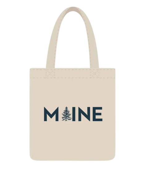 My Maine Reusable Cotton Tote Bag by The Woods Maine® - The Woods Maine