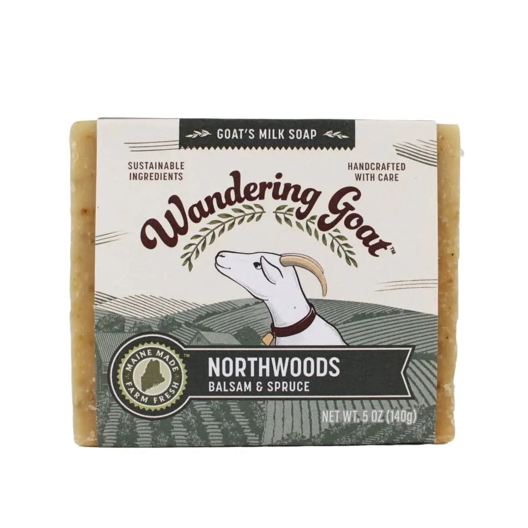 Northwoods Goat Milk Soap - Wandering Goat Maine - The Woods Maine