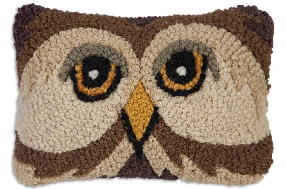 Owl Pillow - Chandler 4 Corners - The Woods Maine
