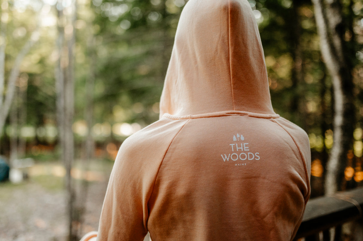 The Woods Maine® Wildflowers Lightweight Hooded Sweatshirt