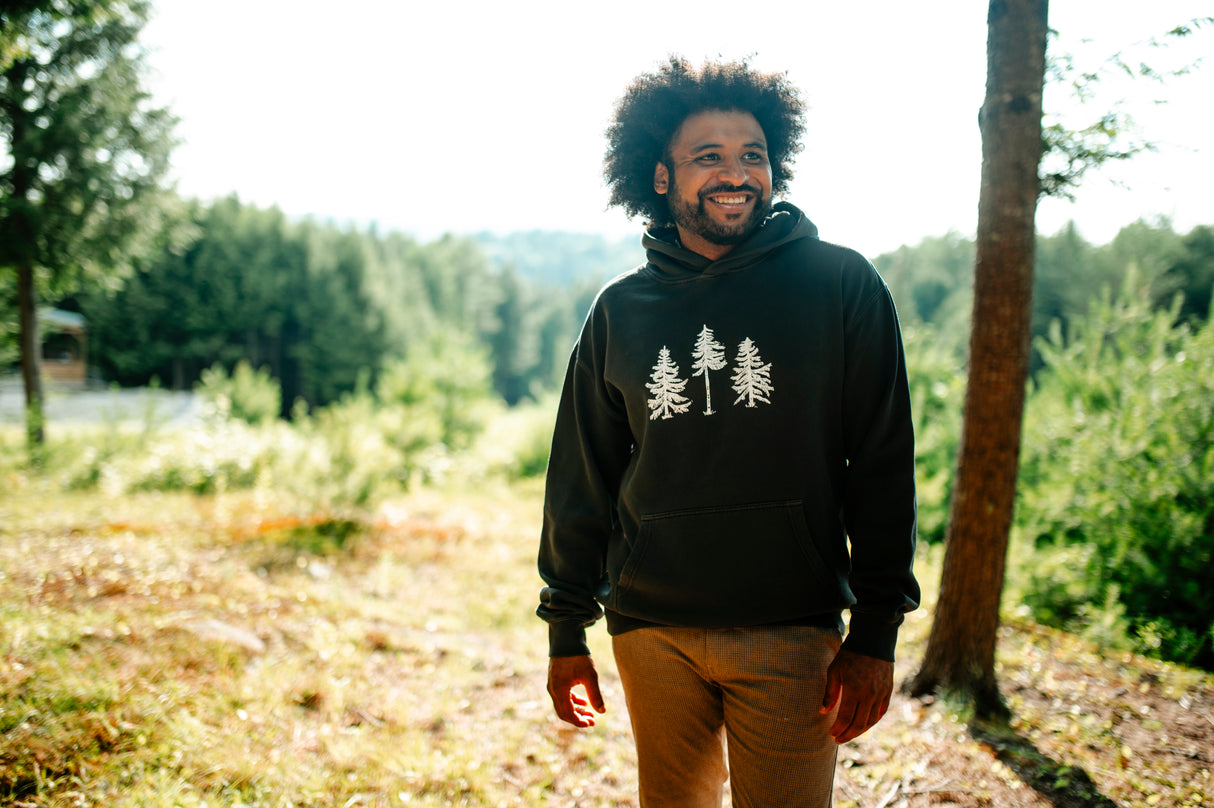 Three Pines® Midweight Relaxed Fit Hooded Maine Sweatshirt