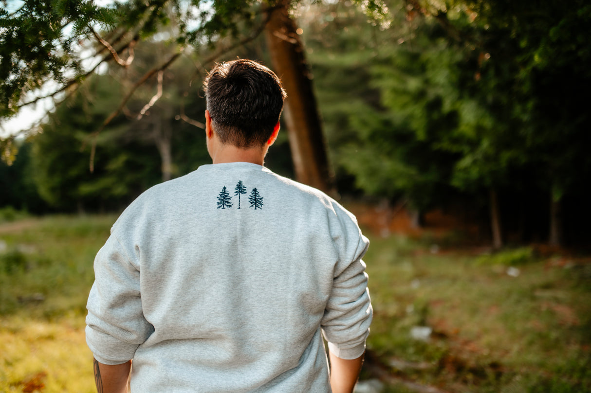 The Woods Maine® Classic x Boathouse | Best Maine Crewneck Sweatshirt | Made in the USA