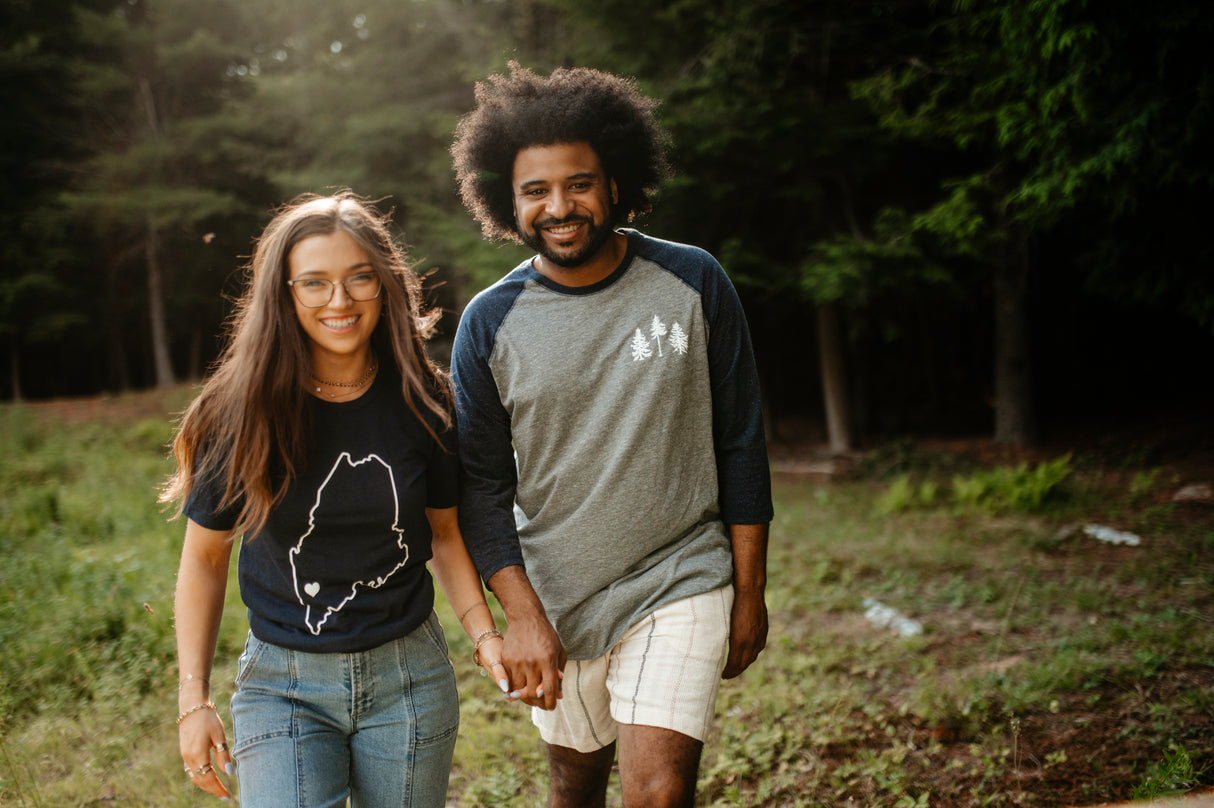 The Norway Maine Baseball Long Sleeve The Woods Maine® | Made in the USA