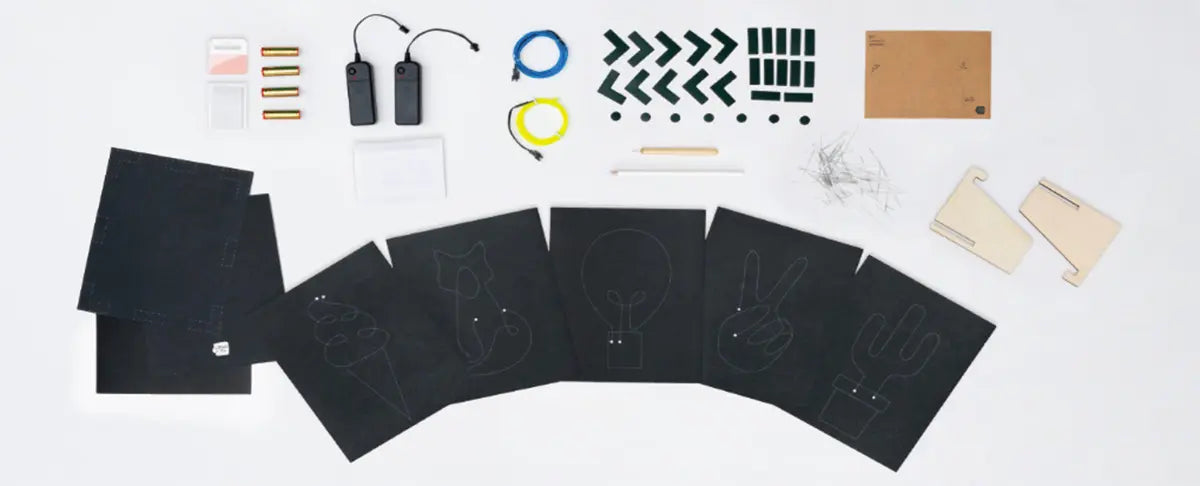 DIY Wire Art Neon Sign Craft Kit For Kids - KiwiCo