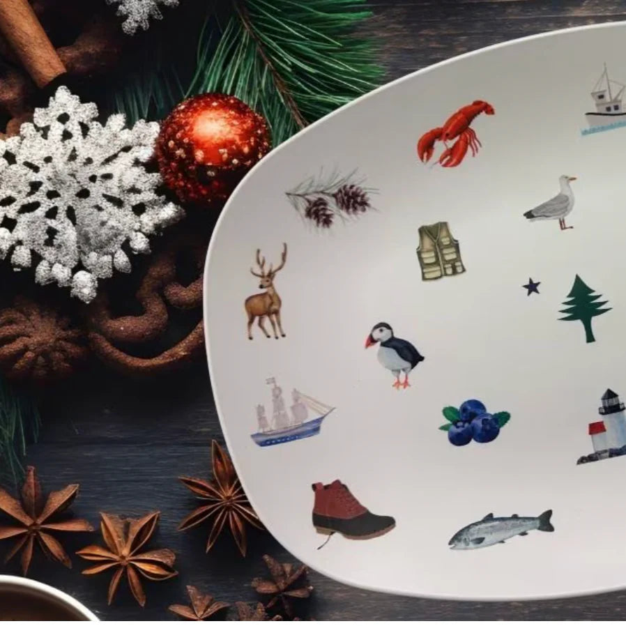 All Things Maine 10x14 Platter - Mainer in Exile | MADE IN THE USA