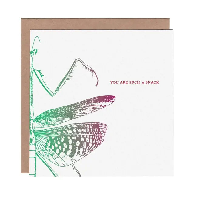 Such A Snack Card - Ampersand M Studio - The Woods Maine