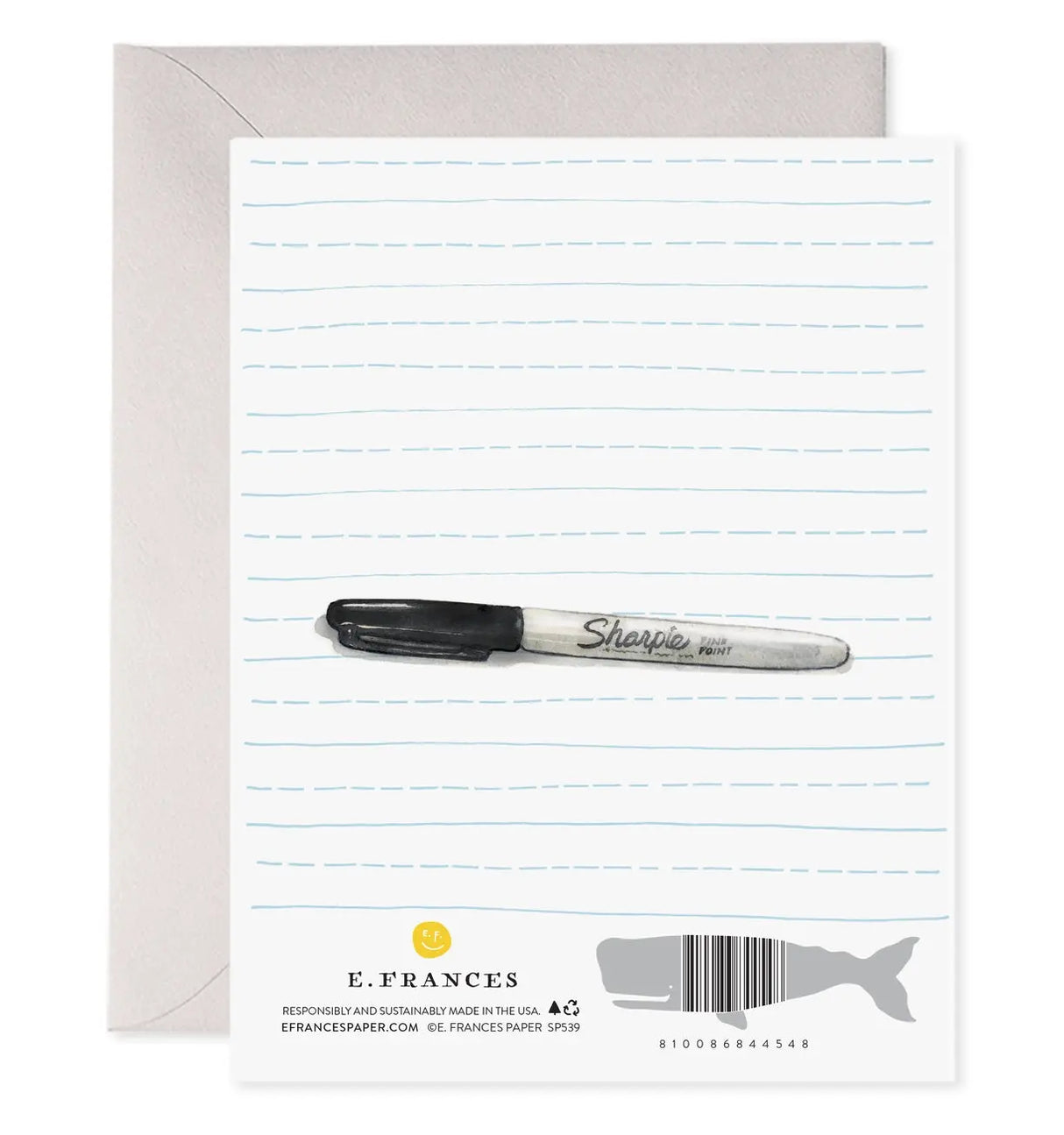 Teacher Pencils Thank You Greeting Card - E. Frances Paper E. Frances Paper