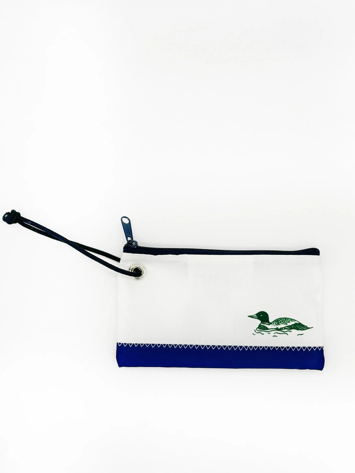 The Loon: Three Pines® Sea Bags® Wristlet - The Woods Maine