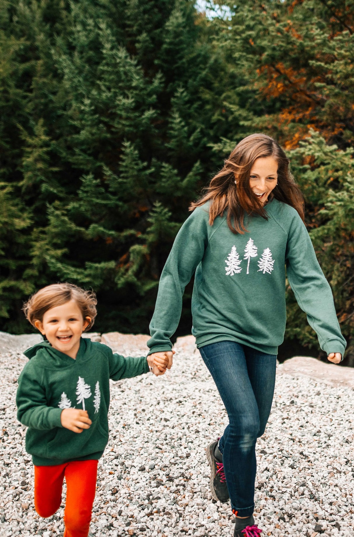 The Loon: Three Pines® Toddler Hoodie Sweatshirt - The Woods Maine