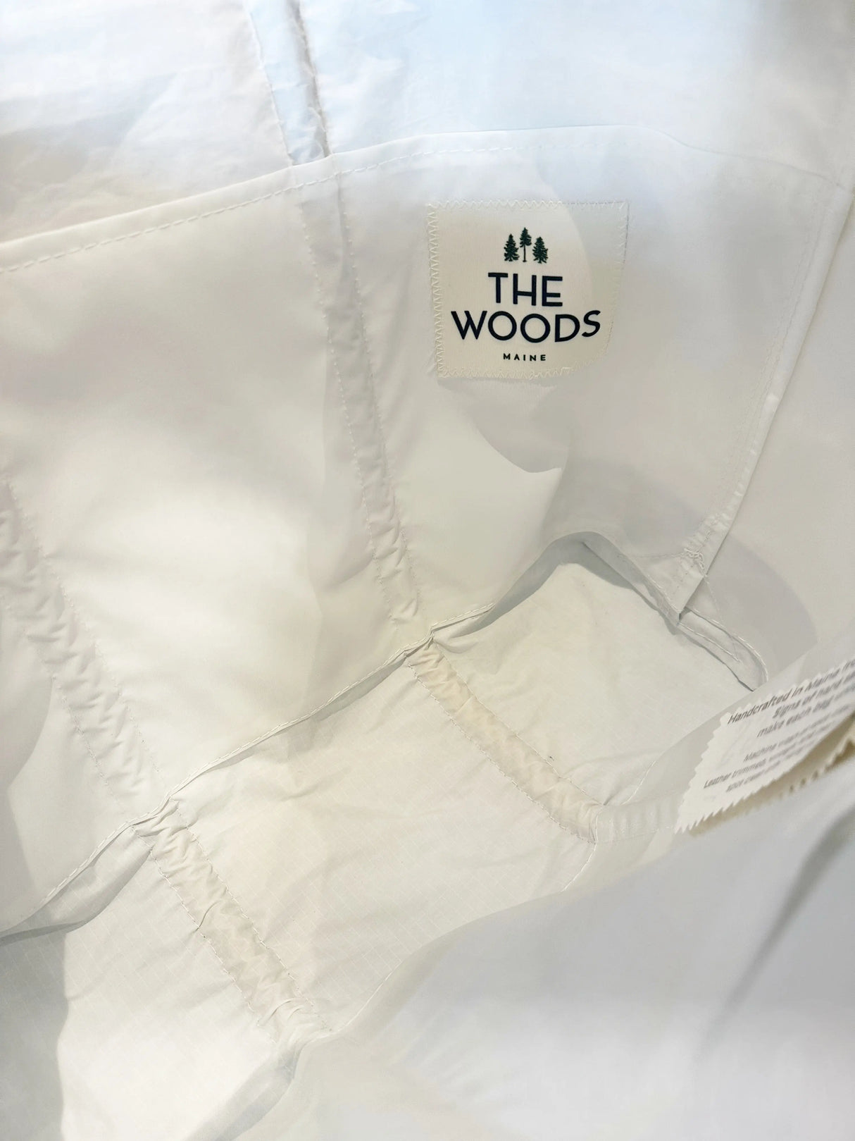 The Woods Maine Three Pines®: Loon Tailgate Tote with Clasp - The Woods Maine