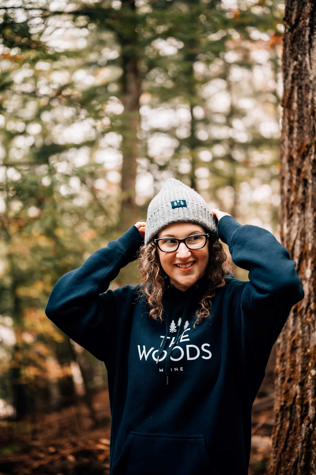 The Woods Maine® Adult Heavy Hoodie - The Woods Maine