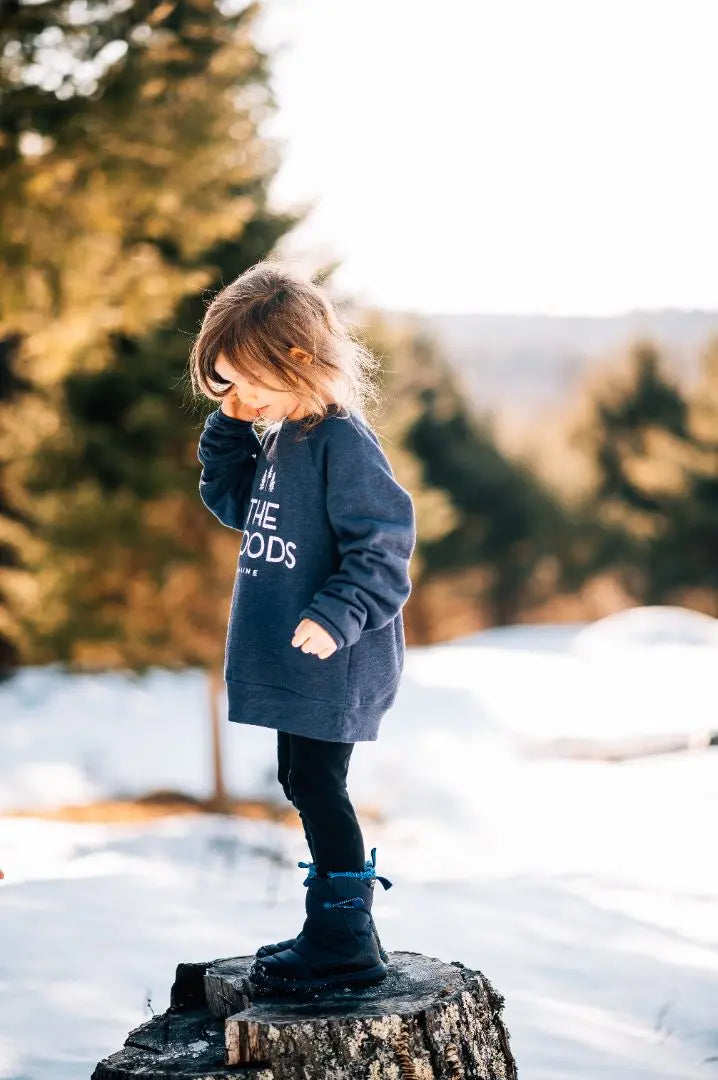 The Woods Maine® Youth Crewneck Sweatshirt - The Woods Maine