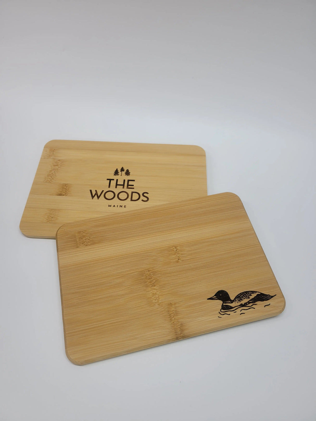 The Woods Maine® Loon Cutting Board - Snowdon Customs - The Woods Maine