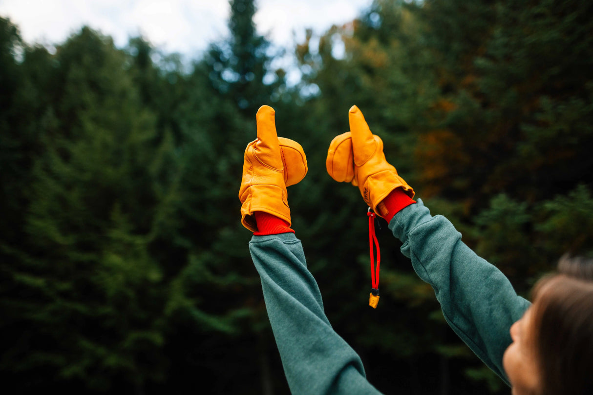 Three Pines® Frontier Mittens x Give'r for The Woods Maine - The Woods Maine