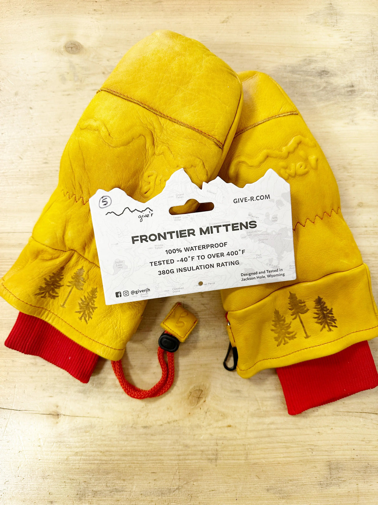 Three Pines® Frontier Mittens x Give'r for The Woods Maine - The Woods Maine