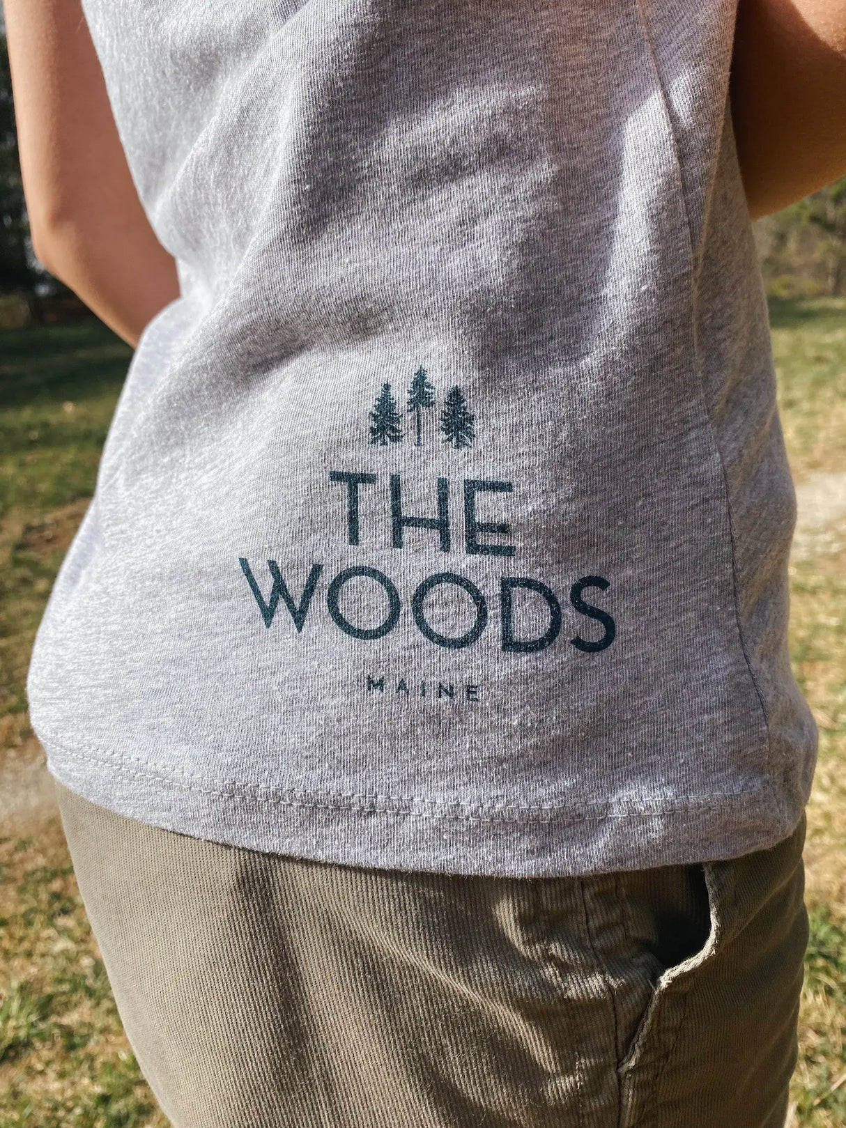 Three Pines® Racerback Tank Top (2 Colors Available) - The Woods Maine