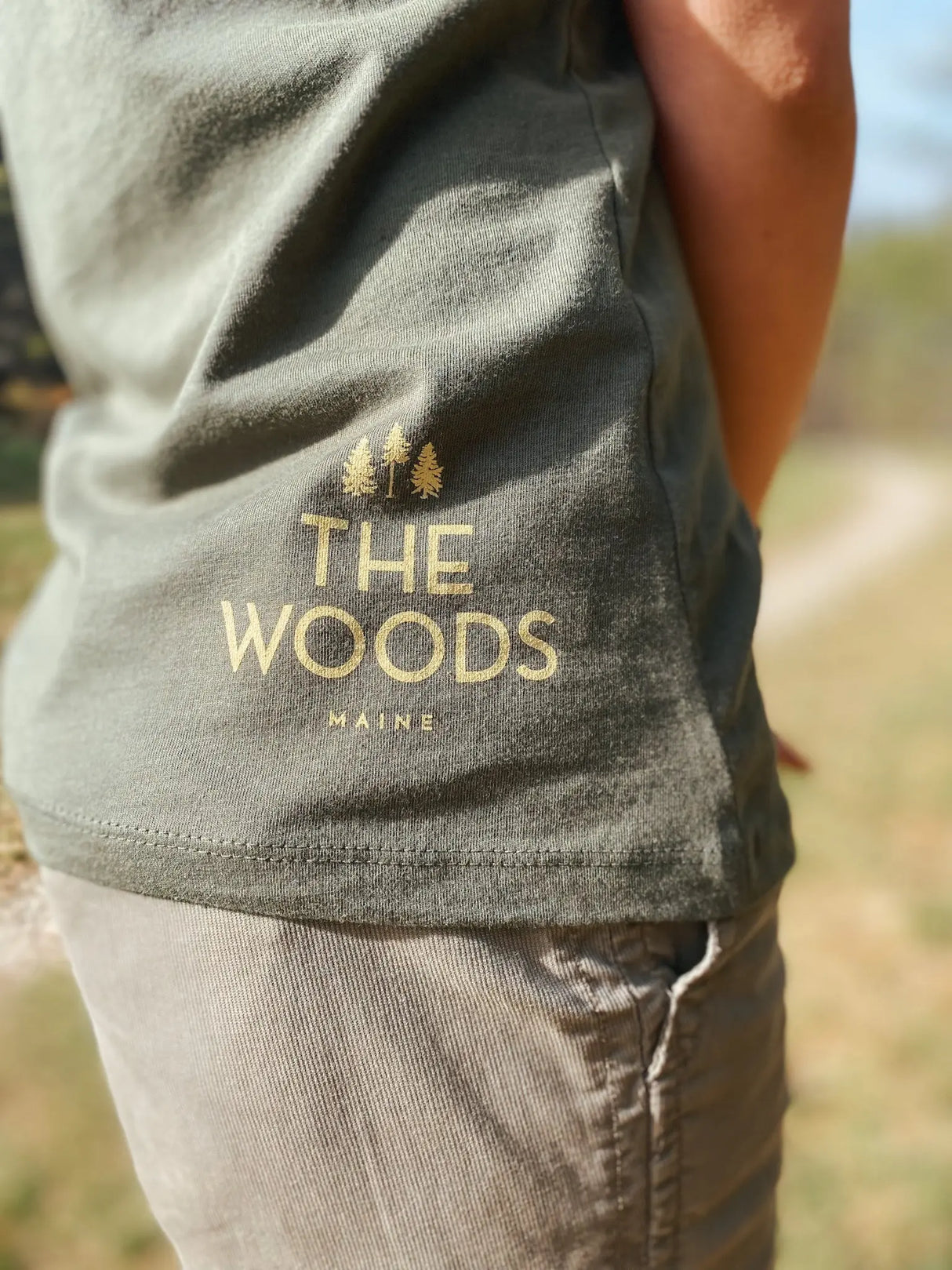 Three Pines® Racerback Tank Top (2 Colors Available) - The Woods Maine