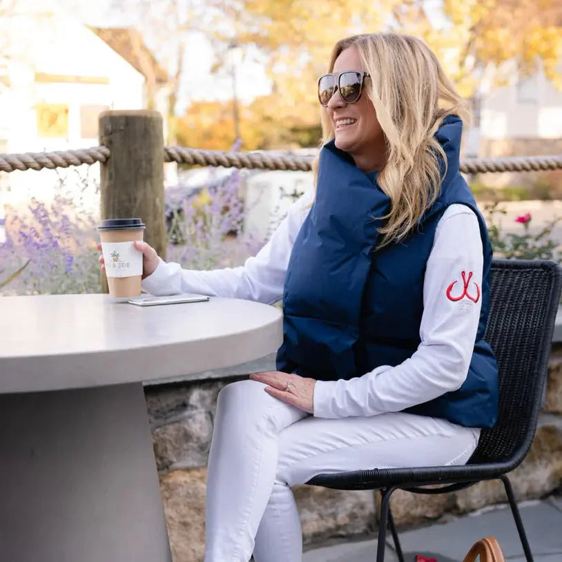 Windproof Waterproof Puffer Vest - Pretty Rugged - The Woods Maine