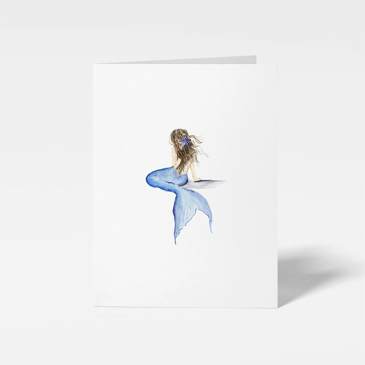 Mermaid Mini Note Card - Finding Silver Pennies