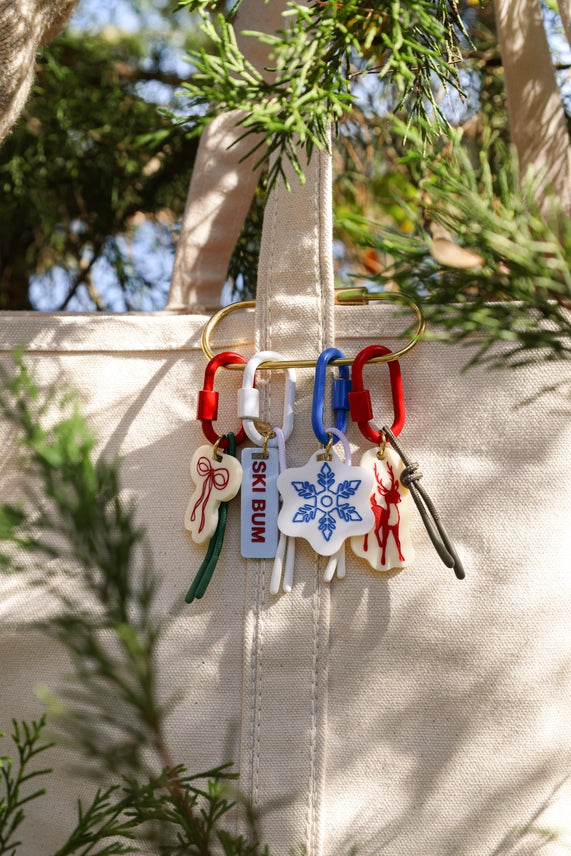 Ski Bum Bag Charm - Freshwater Curated Goods